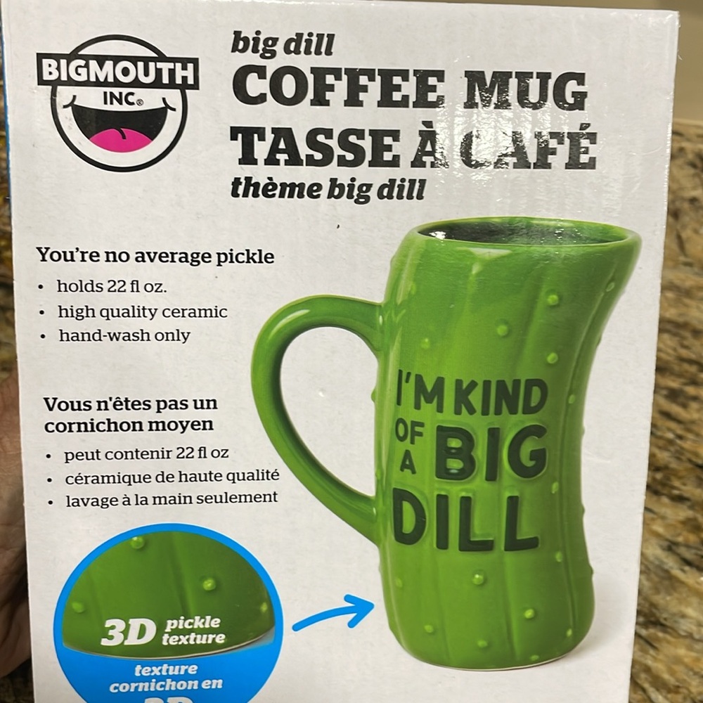 I’m Kinda of a Big Dill Coffee Mug 22 Fl Oz - Picture 5 of 7